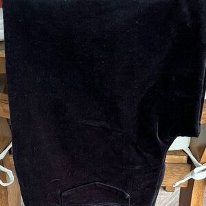 Talbots Black Velvet Dress Pants